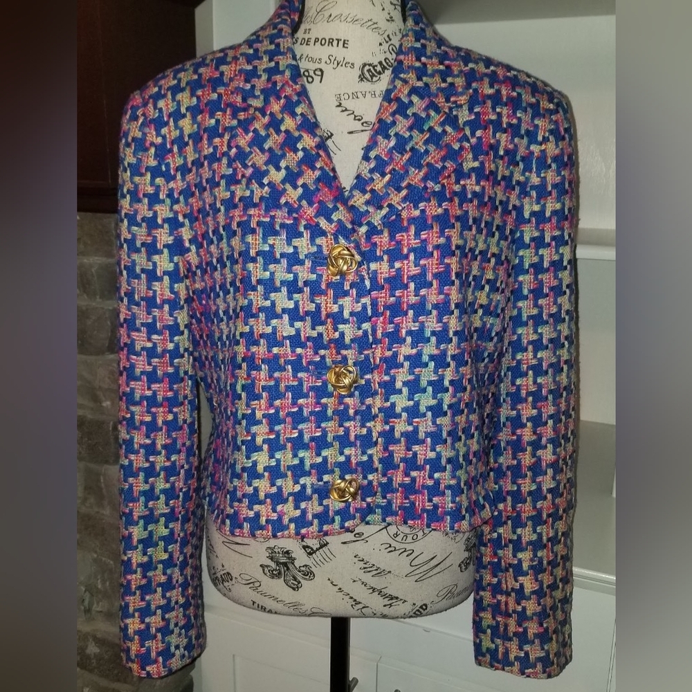 DONCASTER vintage crop blazer